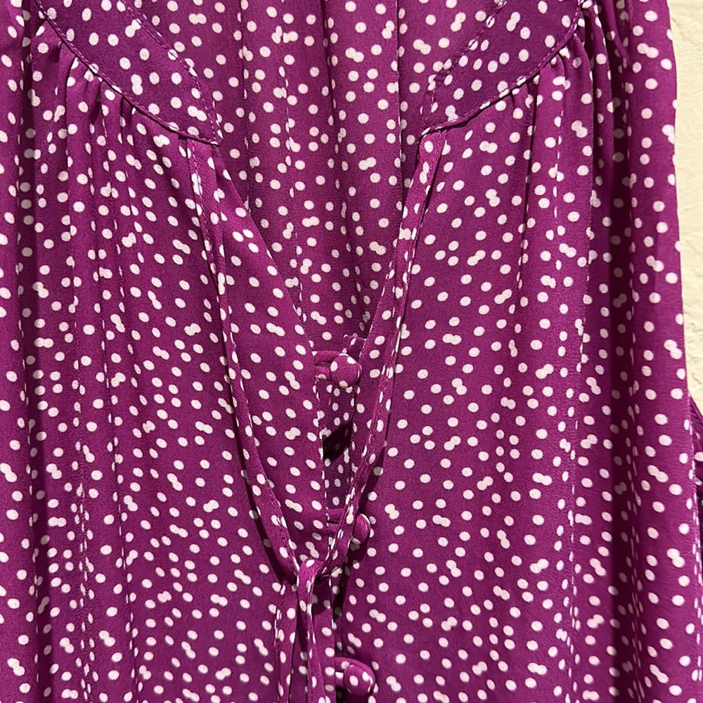 Torrid Raspberry Button Front Sleeveless Top Size… - image 4